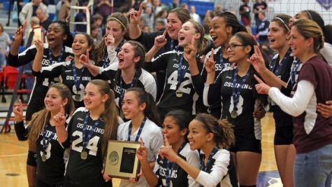 Ossining Varsity Girls Volleyball Section 1 Class AA Champs