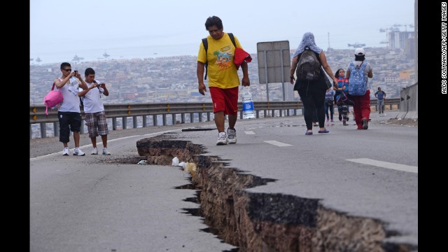 8.2 Magnitude Earthquake Hits Chilean Coast
