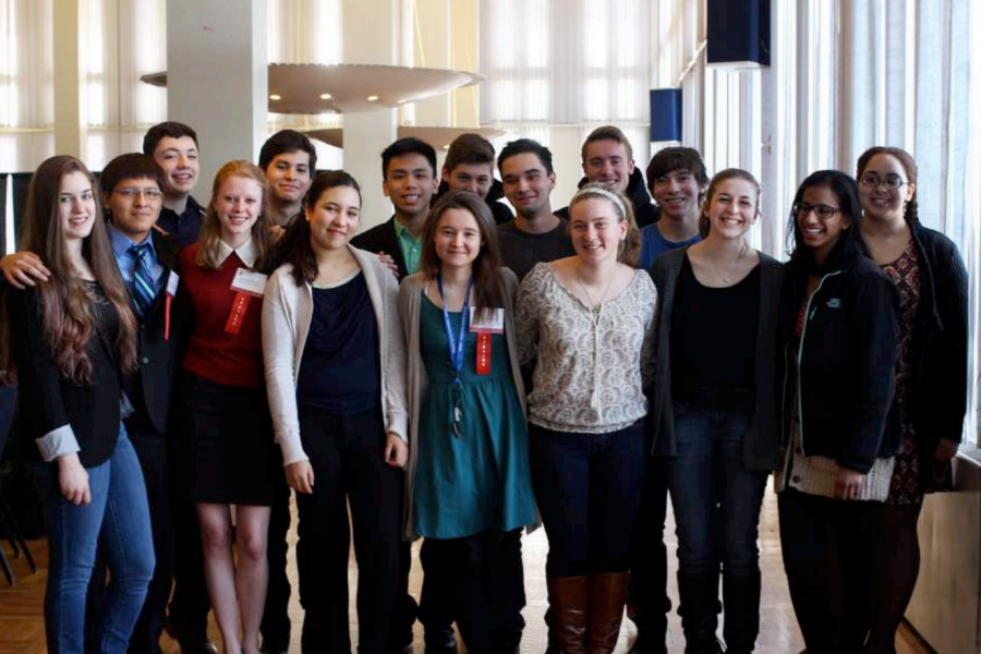 Ossining Science Research students representing Westchester County at the New York 

State Junior Science & Humanities Symposium held March 12th & 13th, 2015 in Albany, NY.

