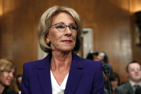 Secretary of Education: Betsy DeVos