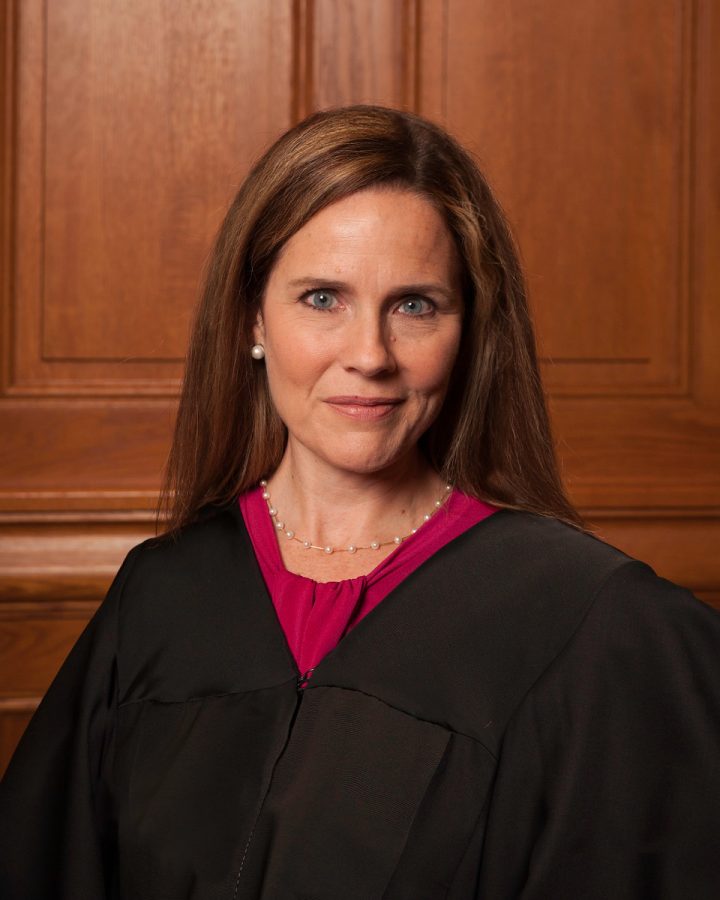 File:Amy Coney Barrett.jpg by Rachel Malehorn is licensed with CC BY 3.0. To view a copy of this license, visit https://creativecommons.org/licenses/by/3.0