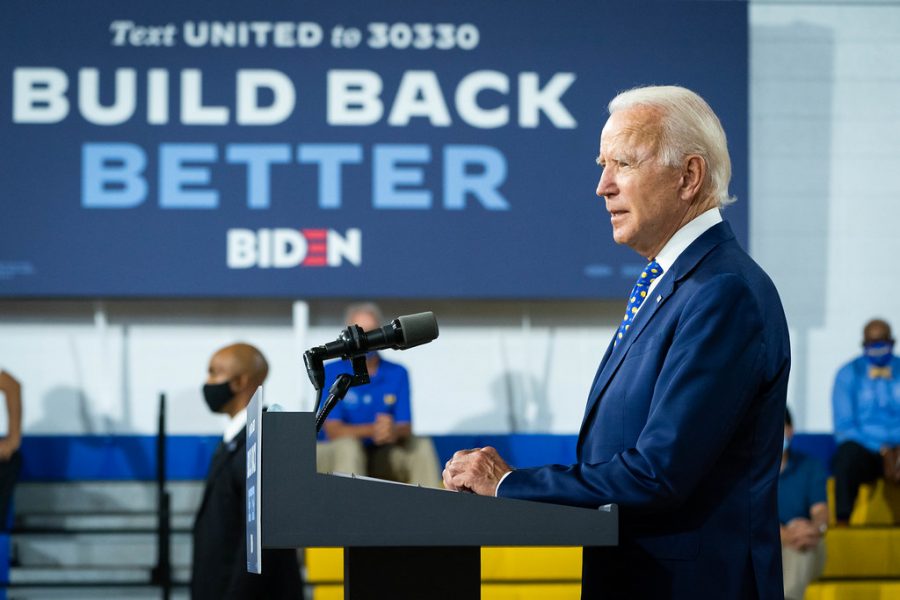 Build Back Better Press Conference on Economic Equity - Wilmington, DE - July 28, 2020 by Biden For President is licensed under CC BY-NC-SA 2.0